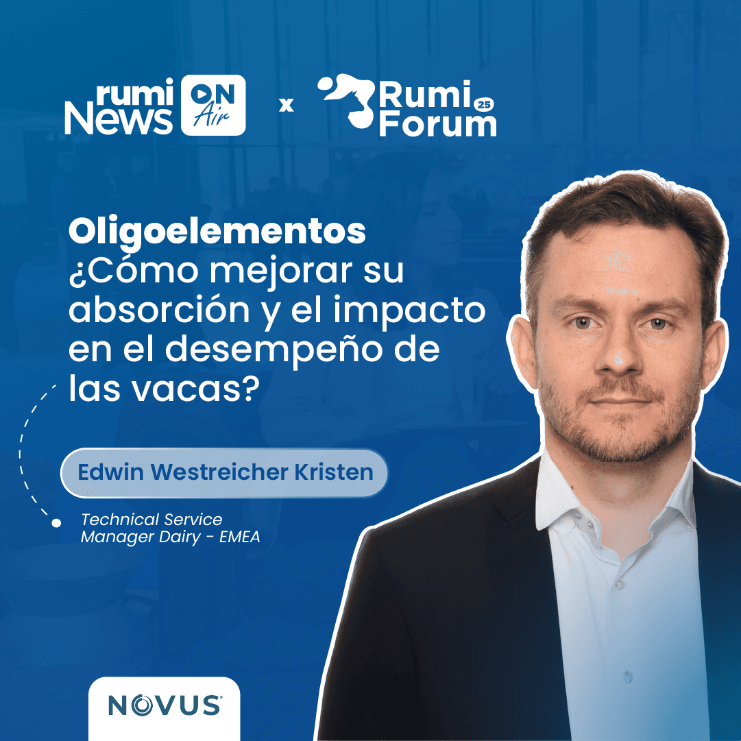 Impacto de los oligoelementos en el rendimiento de las vacas con Edwin Westreicher Kristen de Novus