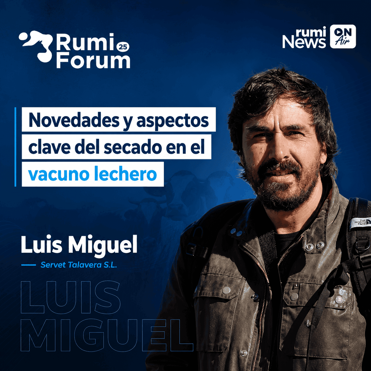 Periodo seco y mastitis: claves para la salud de la ubre en vacuno lechero, con Luis Miguel Jiménez