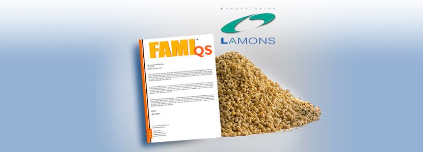 LAB. LAMONS SA recibe Certificado alimentario FAMI-QS FAM-1351