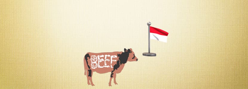 ¿Cómo se encuentra el mercado de la carne de vacuno en Indonesia?