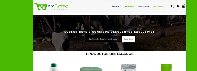 AMBiotec lanza el primer ecommerce en España de complementos nutricionales naturales