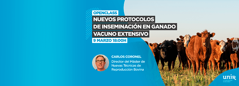 Webinar Nuevos protocolos de inseminación en ganado vacuno extensivo ¿te lo vas a perder?