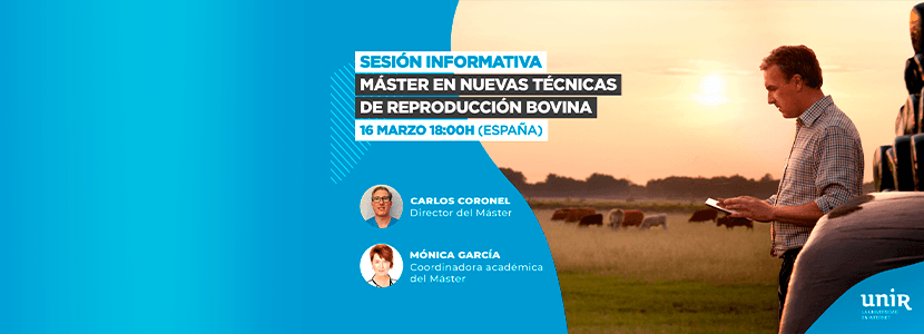 Apúntate a la sesión informativa del Máster Nuevas Técnicas de Reproducción Bovina (UNIR)