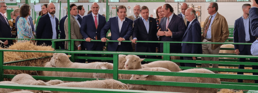 Inauguración de la feria internacional ganadera de Zafra