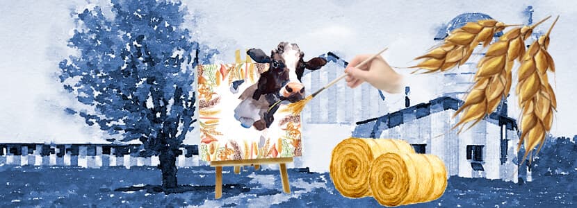 El arte de alimentar a las vacas de leche