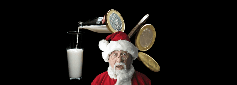 La leche esta en alerta para Navidad
