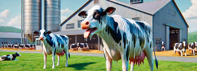 ¿Cómo afecta el estrés por calor a las vacas secas?