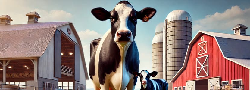 Impacto del contacto vaca-ternero en la producción lechera