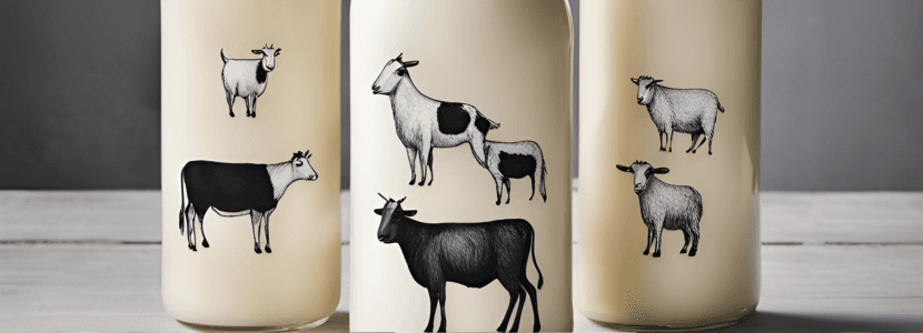 La Composición de la Leche de distintas especies