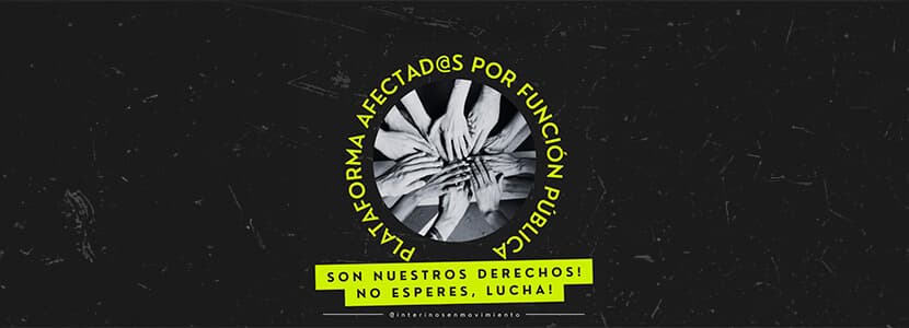 Veterinarios interinos se movilizan por sus derechos laborales en defensa de los servicios públicos