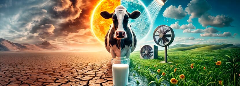 Impacto del estrés por calor en la calidad de la leche