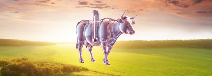 Monitoreo continuo de temperatura en vacas: clave para afrontar el estrés por calor