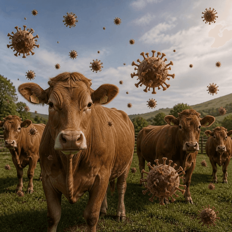 Virus Shamonda en España: primeros casos en bovino