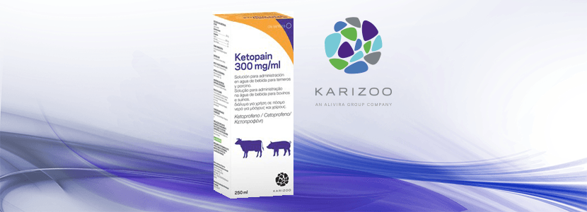 Laboratorios Karizoo lanza KETOPAIN 300mg/ml Solución Oral.