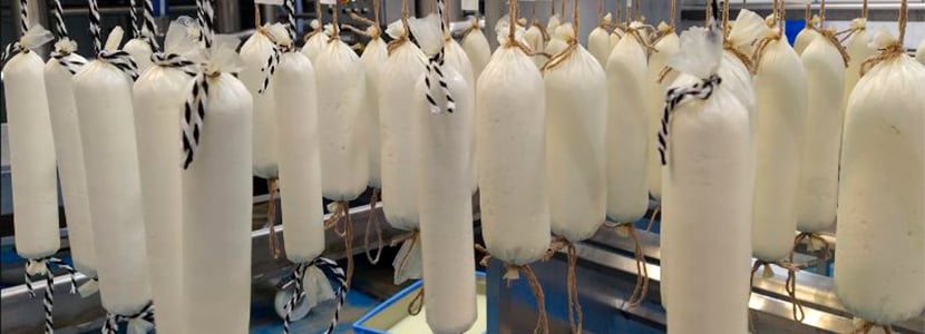 El IRTA y Montbrú desarrollan un queso con forma de embutido
