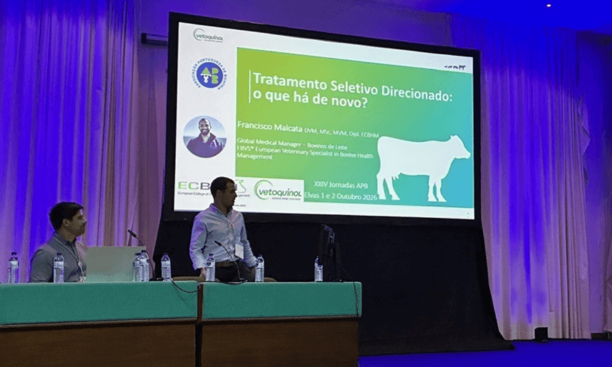 Vetoquinol comparte su experiencia en Tratamiento Selectivo Dirigido de la mastitis durante las Jornadas de la Asociación de Buiatría de Portugal