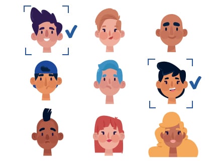 Las cabras prefieren a las personas positivas