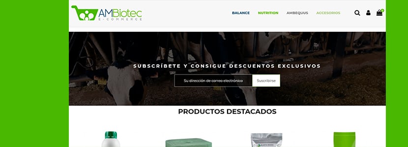AMBiotec lanza el primer ecommerce en España de complementos nutricionales naturales
