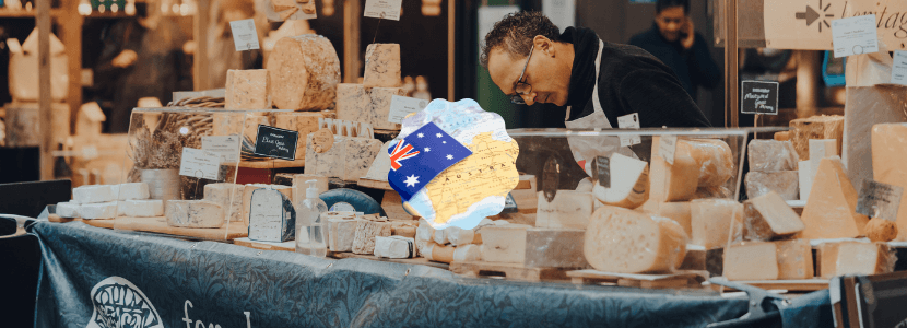 El Reino Unido firma un acuerdo para exportar quesos de leche cruda a Australia