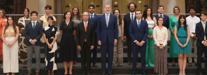 El Rey recibió a los nuevos funcionarios del Cuerpo Nacional Veterinario
