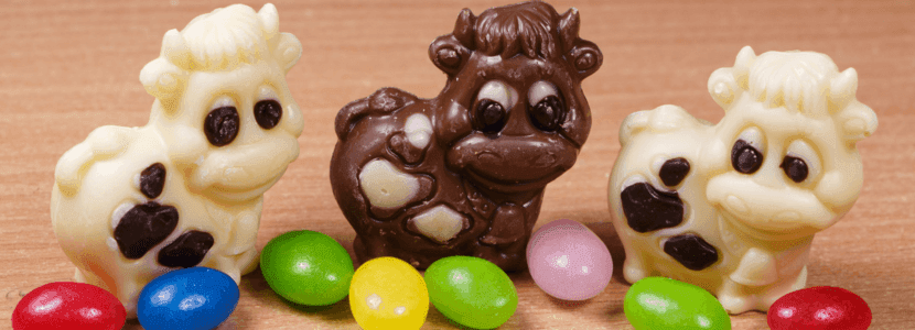 La vaca de chocolate más grande del mundo