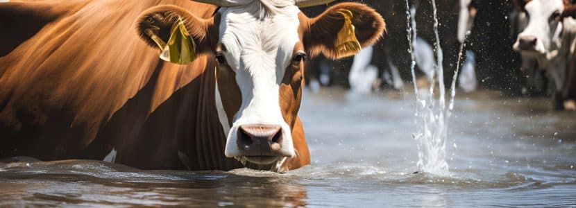 El desafío del estrés por calor en granjas lecheras