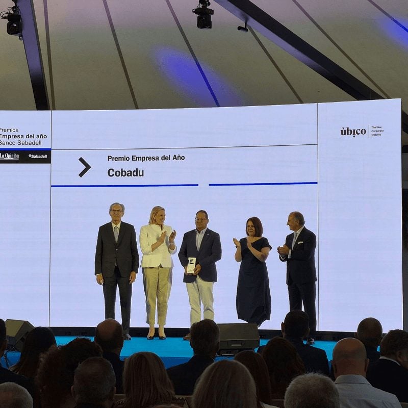 COBADU recibe el Premio Empresa del Año de Castilla y León