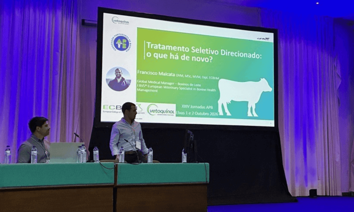 Vetoquinol comparte su experiencia en Tratamiento Selectivo Dirigido de la mastitis durante las Jornadas de la Asociación de Buiatría de Portugal